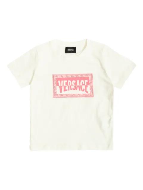 Versace Kids logo-detail T-shirt