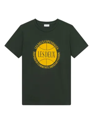 CHOCOOLATE logo-print T-shirt | Blue | FARFETCH CA