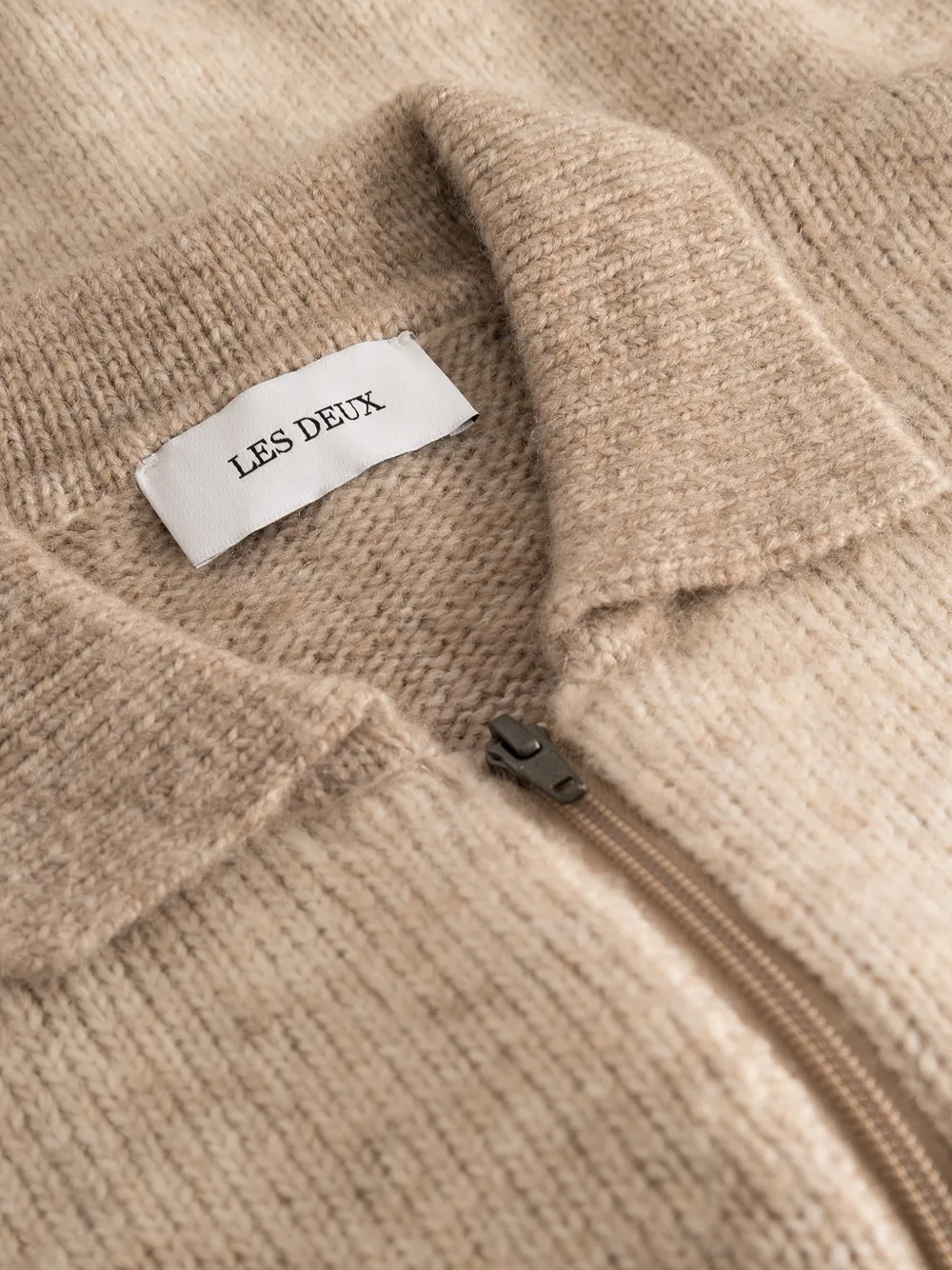  Les Deux Maglione Con Zip - Toni Neutri 