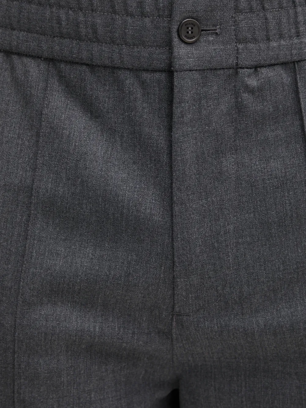 Filling Pieces Broek met elastische tailleband Grijs
