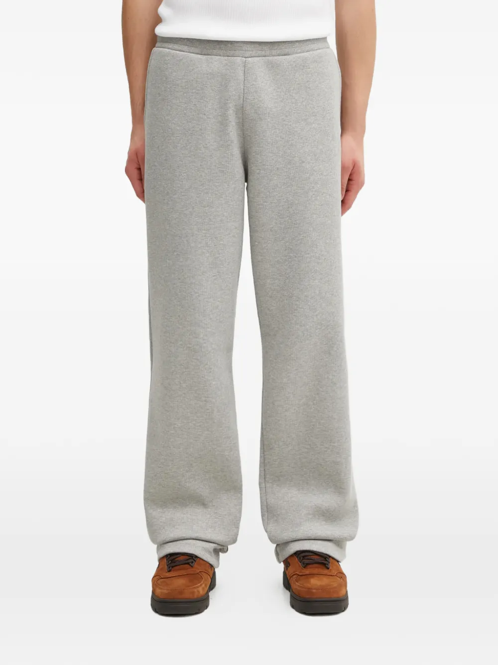 Daily Paper logo-embroidered track pants - Grigio