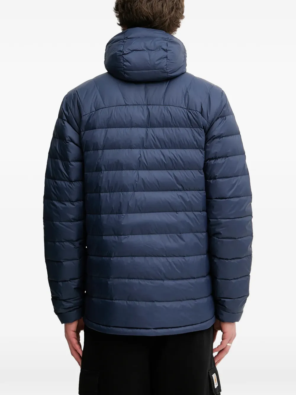  Fjällräven Logo-detail Padded Jacket - Blue 