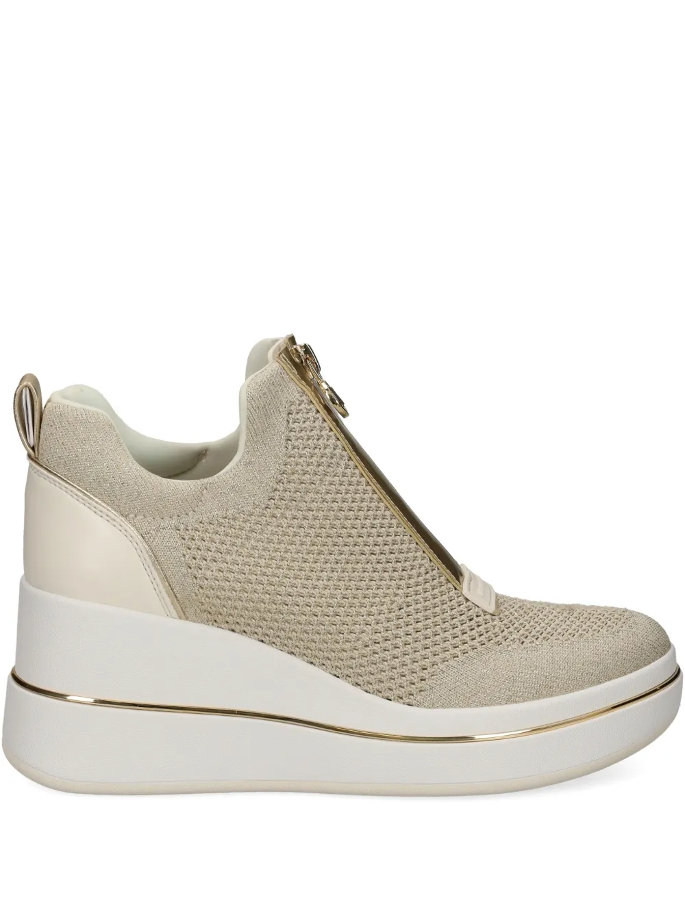 Michael Michael Kors Willis zip platform sneakers | Neutrals | Image 1