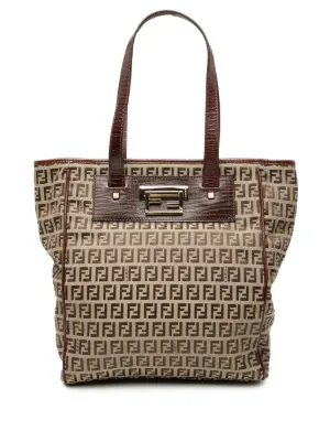 Fendi Pre-Owned 2000s ズッキーノ ハンドバッグ | ニュートラル