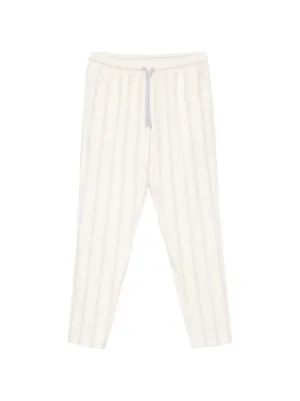 MASU Galaxy-cut Leather Flare Pants | Pink | FARFETCH
