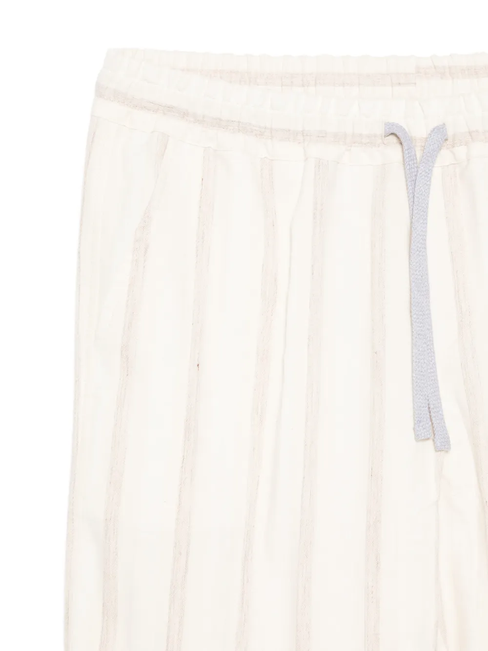 Fedeli Broek met trekkoord Beige