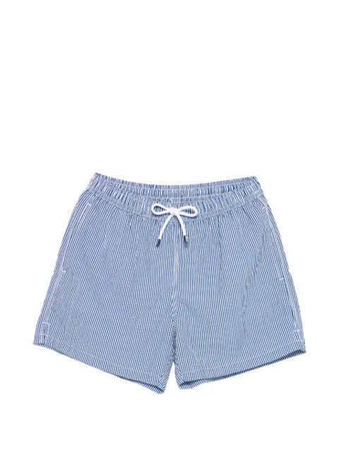 Fedeli Madeira striped swim shorts