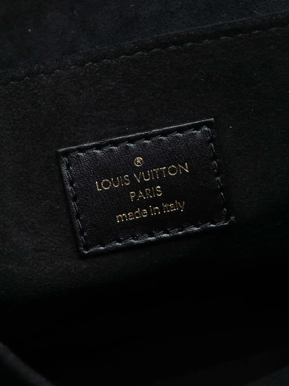 LOUIS VUITTON Pre-owned 2020 Monogram Jacquard Since 1854 Pochette Metis Satchel In Black