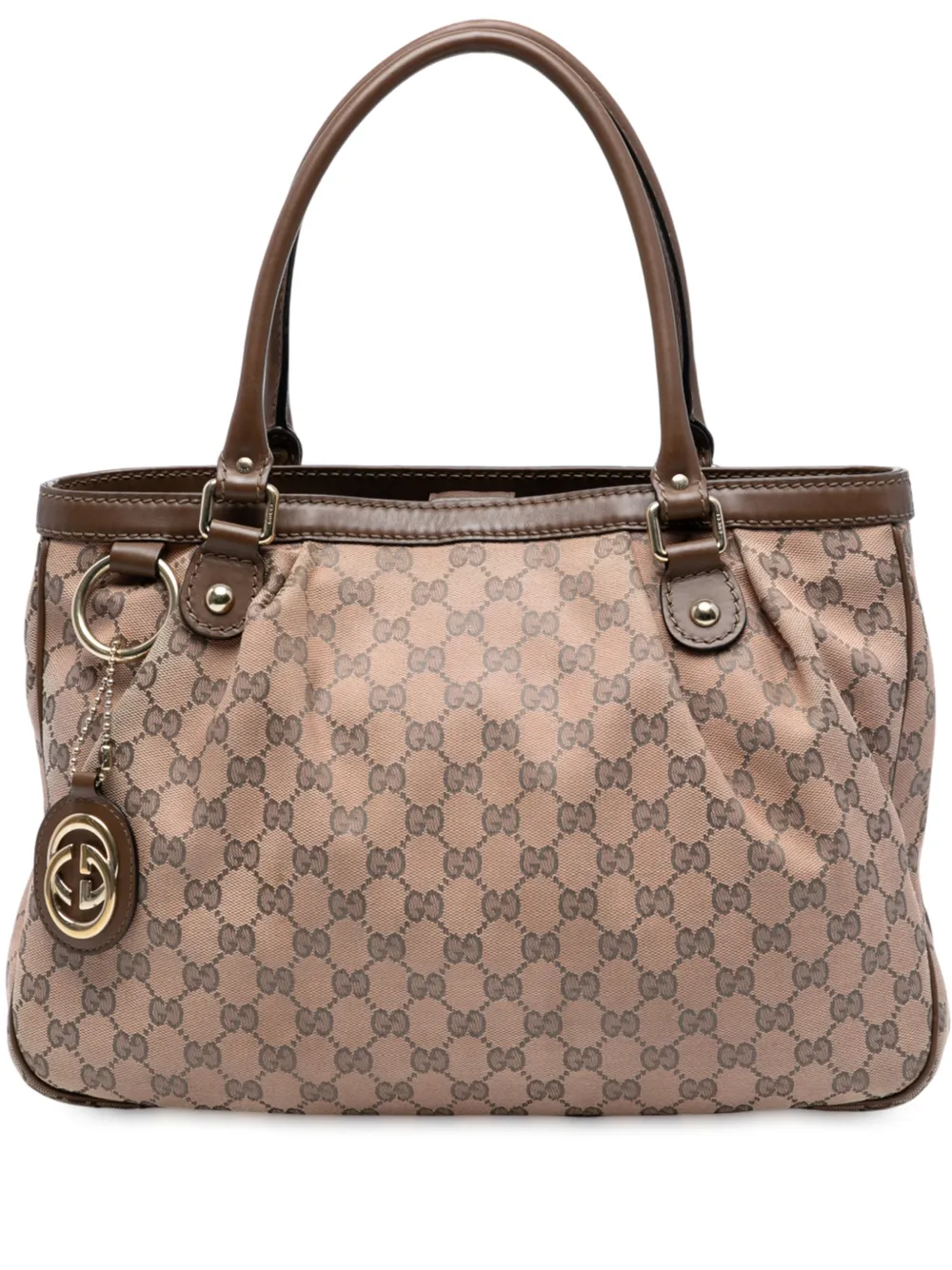 Gucci Pre-Owned 2016-2025 GG Canvas Sukey tote bag | Brown | Image 1