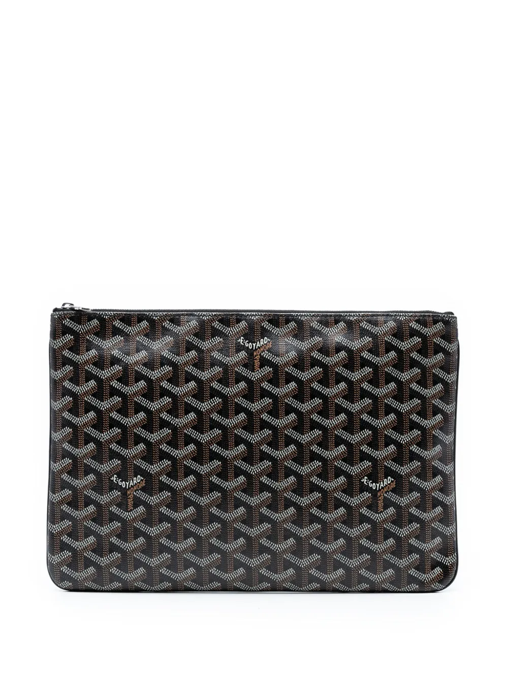Goyard Pre-Owned 2018 Goyardine Senat MM clutch bag | Black | Image 1