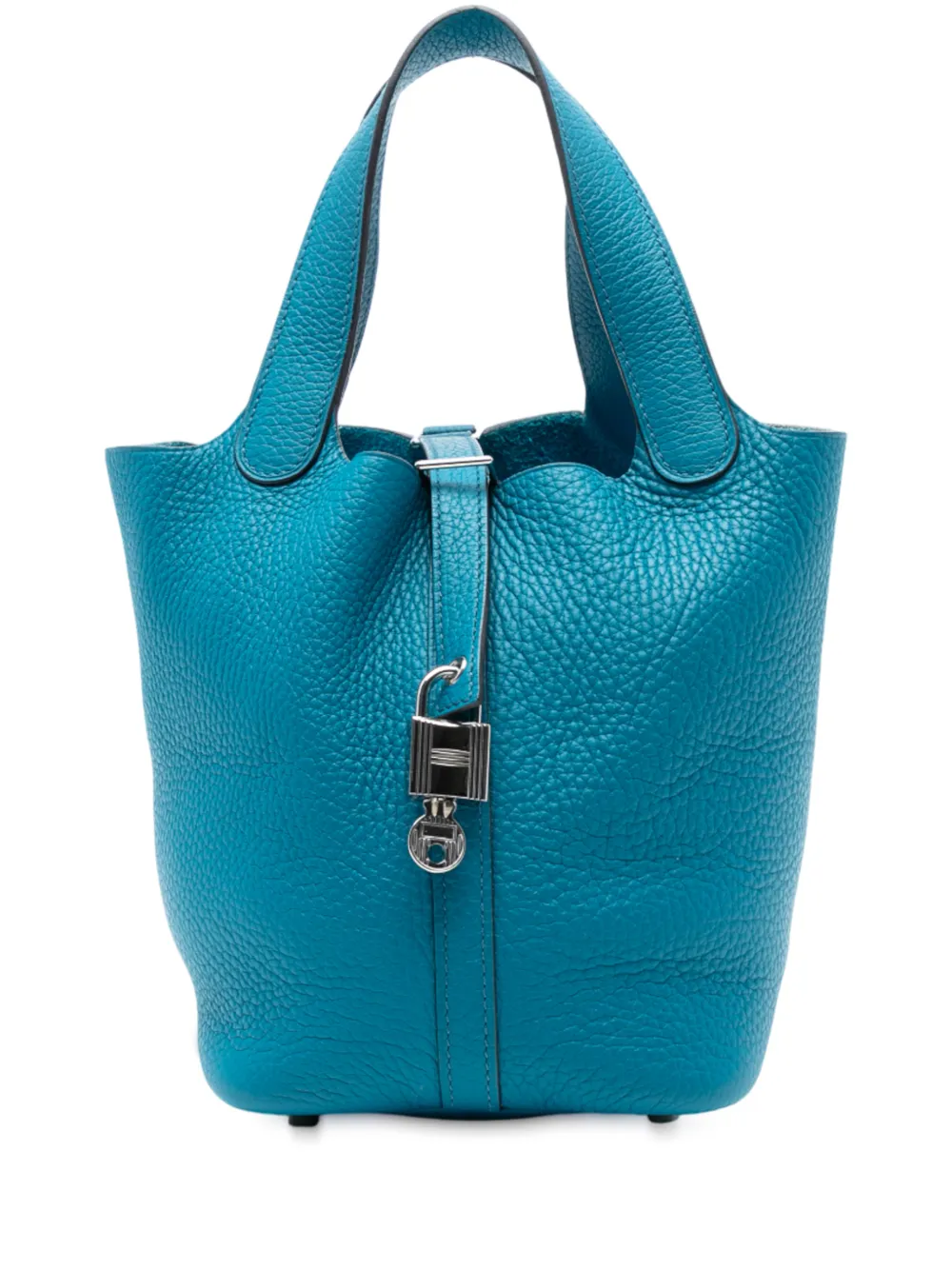 Hermès Pre-Owned 2013 Clemence Picotin Lock 18 handbag | Blue | Image 1