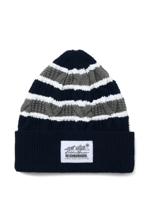 Neighborhood x Eddie Bauer striped beanie hat