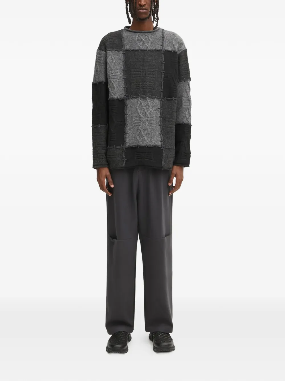 Ader Error panel trousers | Straight-Leg Pants | Image 2