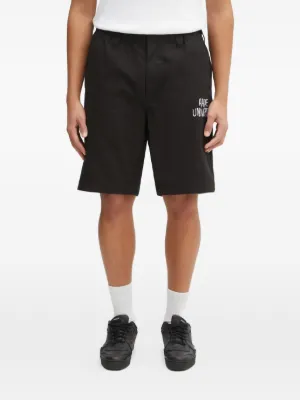 Sprayground shark-logo Drawstring Shorts | Black | FARFETCH