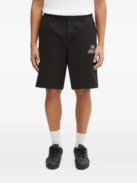 AAPE BY *A BATHING APE® embroidered logo shorts