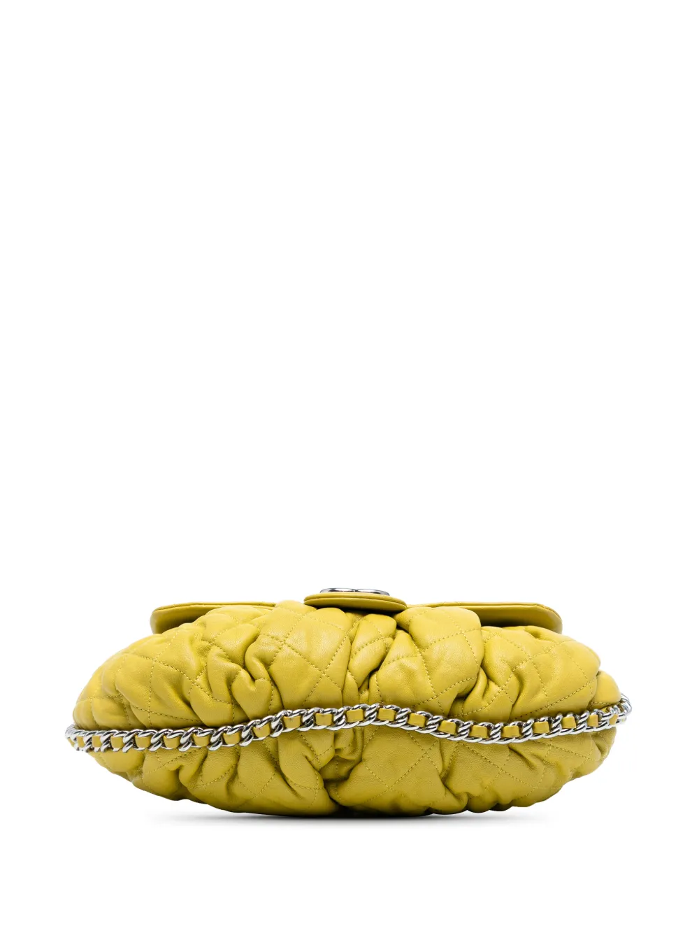 2011 Cc Quilted Lambskin Chain Around Flap Crossbody Bag