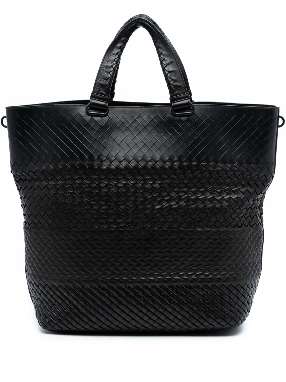 Bottega Veneta Pre-Owned 2012-2025 Nappa Intrecciato Imperatore Convertible Tote satchel - Marrone