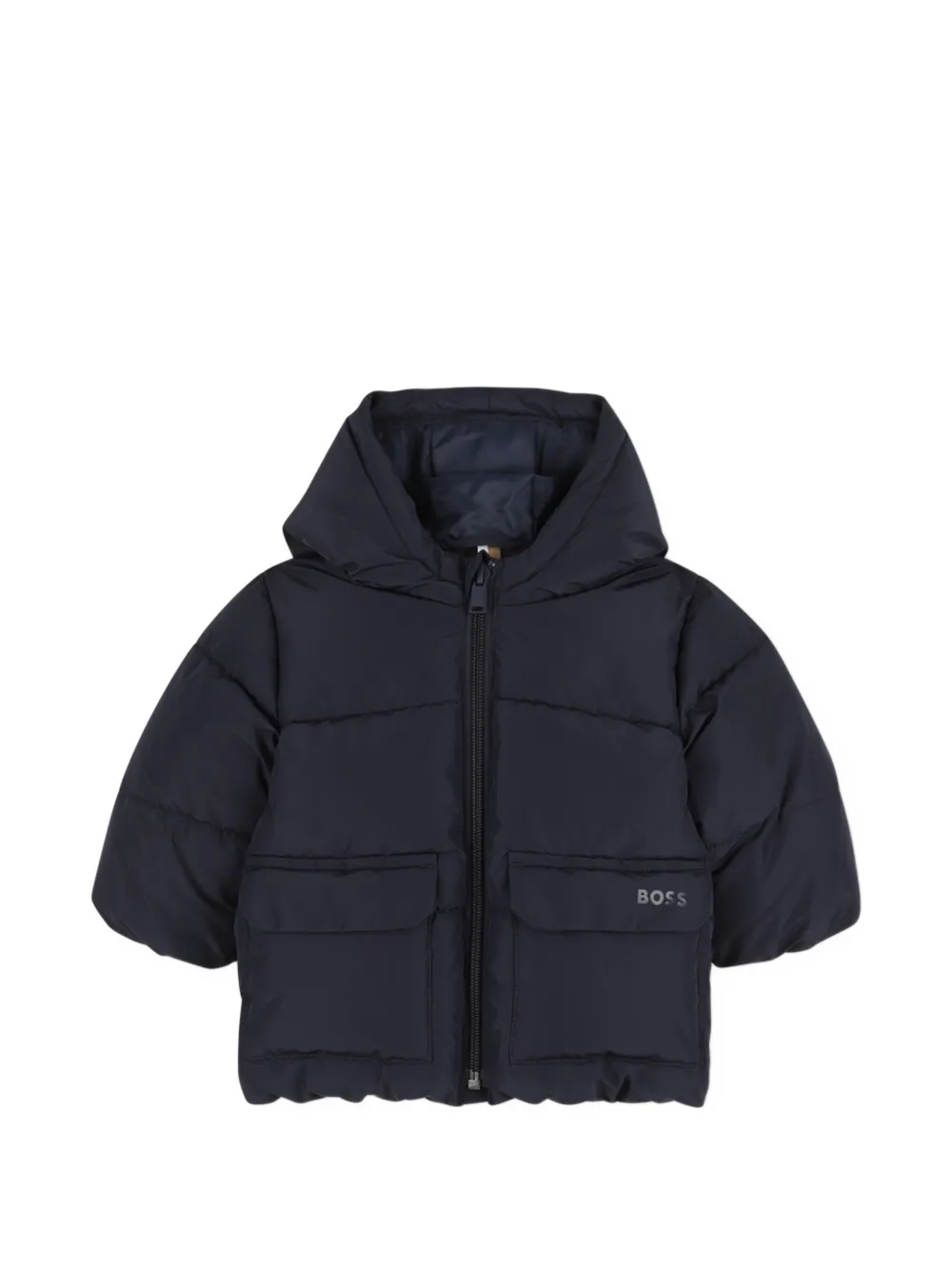 BOSS Kidswear hooded jacket - Blue