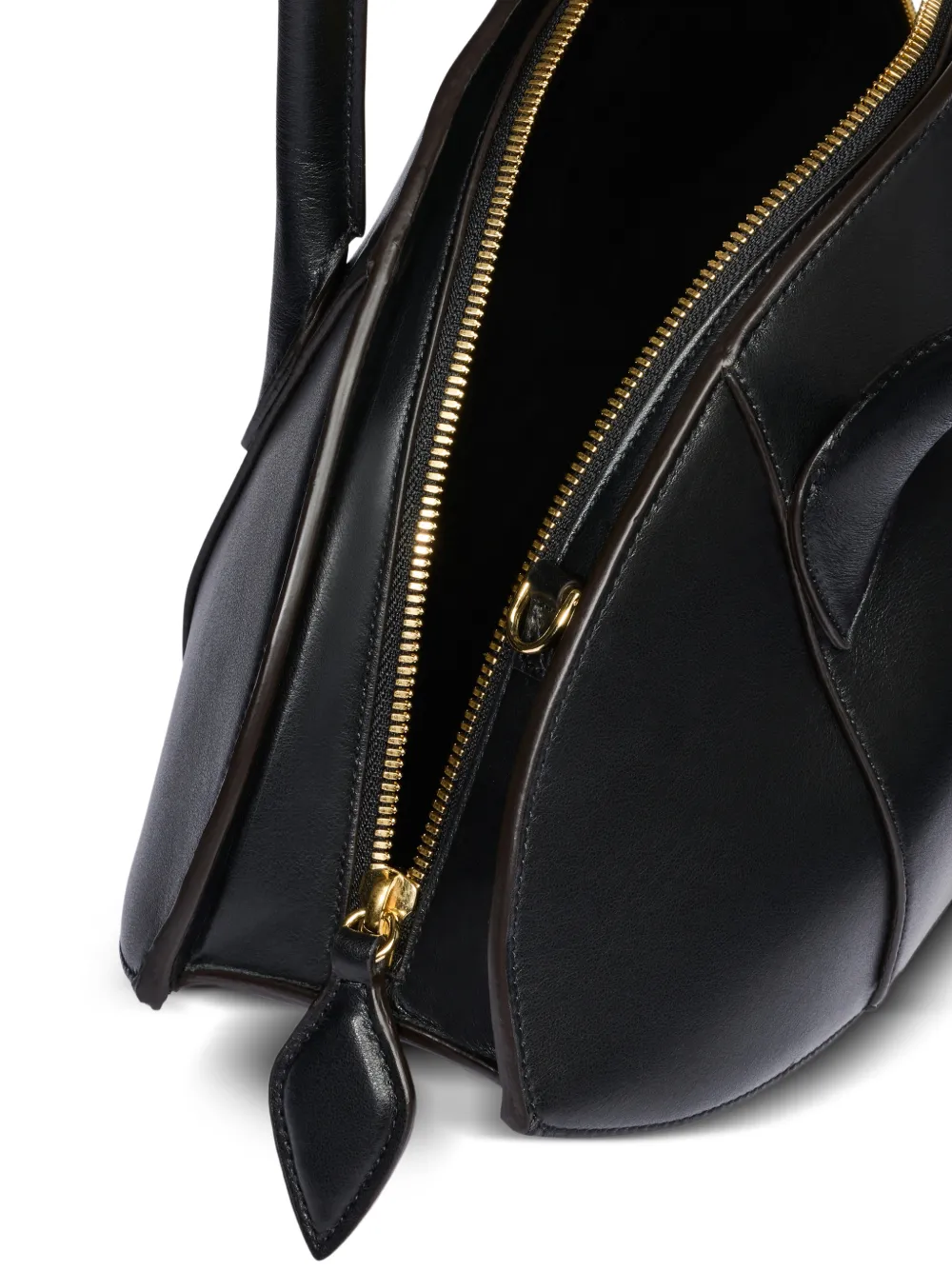 Nina Ricci Medium Le Bal Zip calf-leather Shoulder Bag | Black