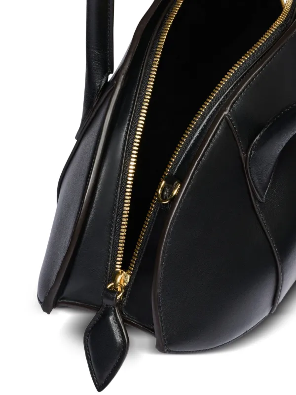 Nina Ricci Medium Le Bal Zip calf-leather Shoulder Bag | Black