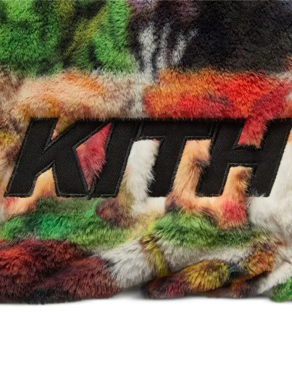 KITH x Marvel xCapcom Fighter エコファーパーカー | ホワイト