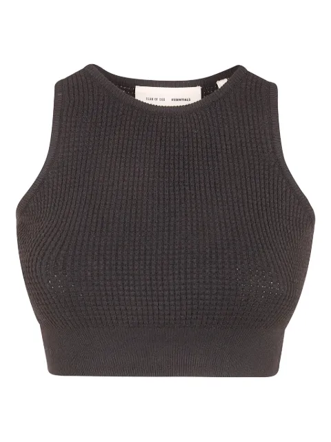 FEAR OF GOD ESSENTIALS waffle-knit top