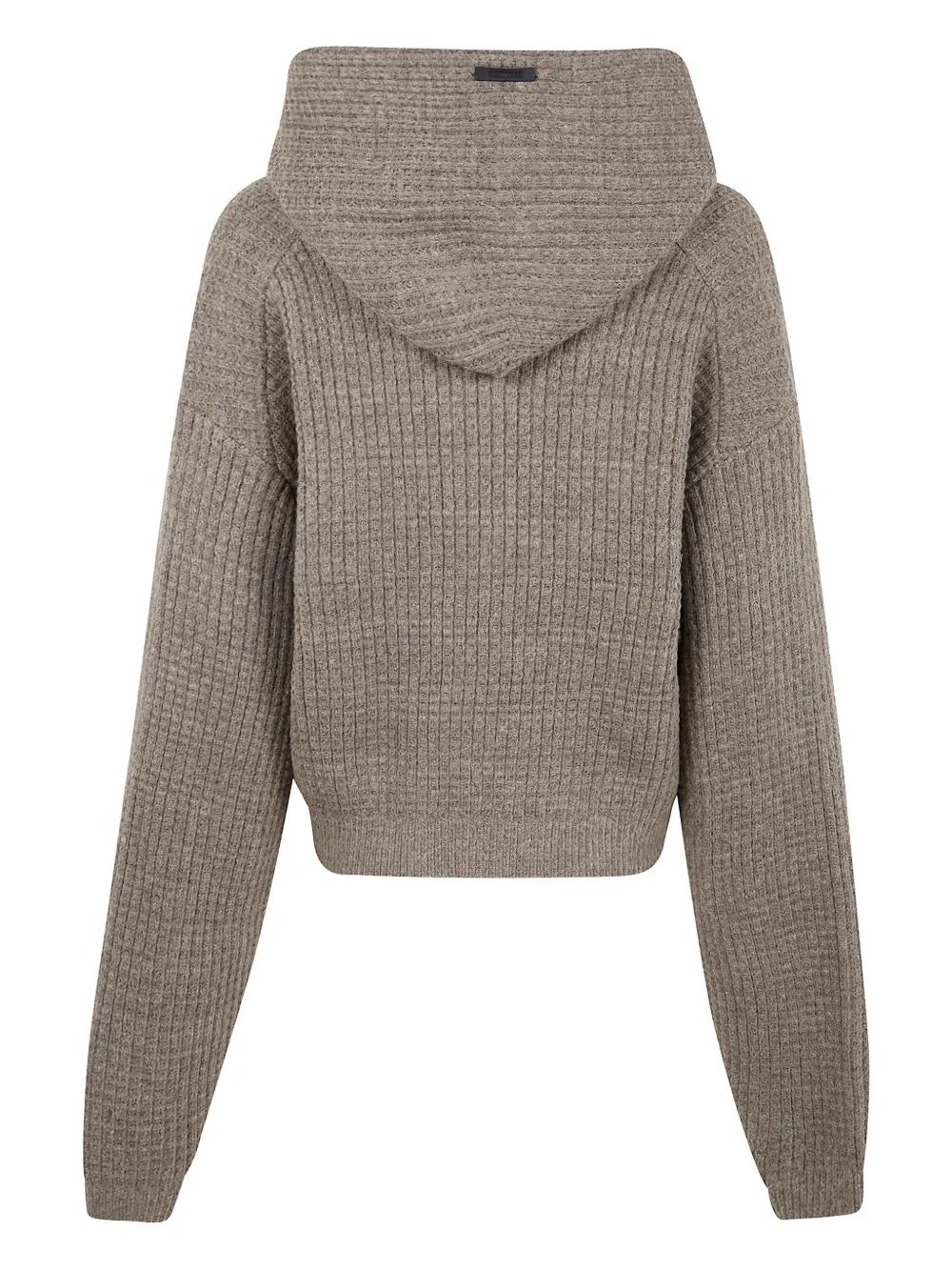 FEAR OF GOD ESSENTIALS Wafelgebreide hoodie - Beige