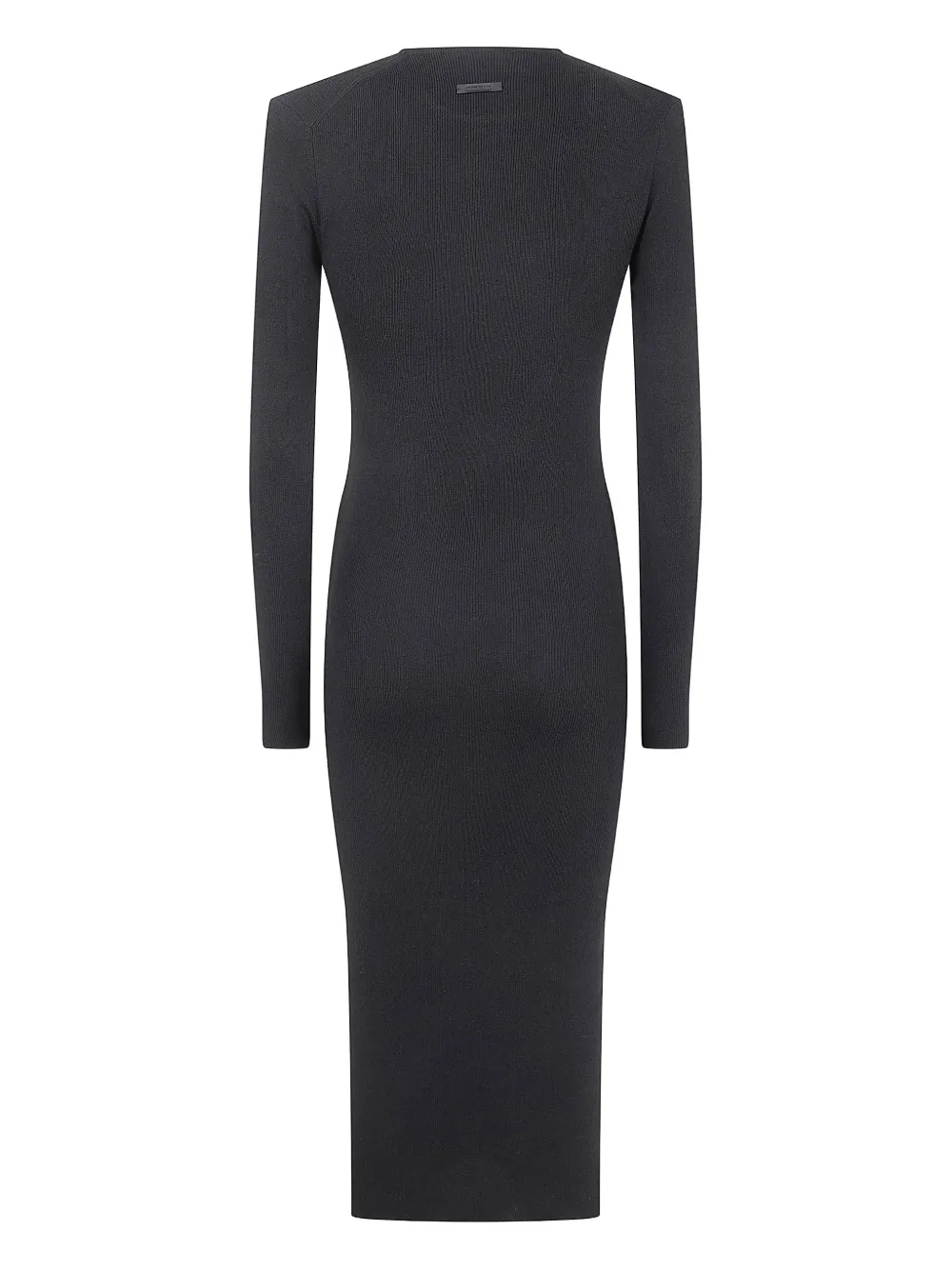 Essentials Ribbed Midi Dress In Multi