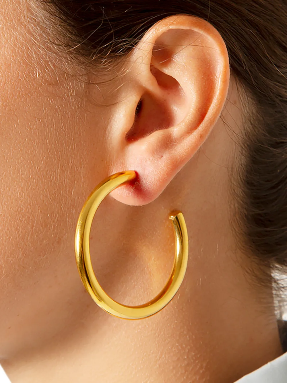 Ostras Collection Vergulde Kim oorbellen - Goud