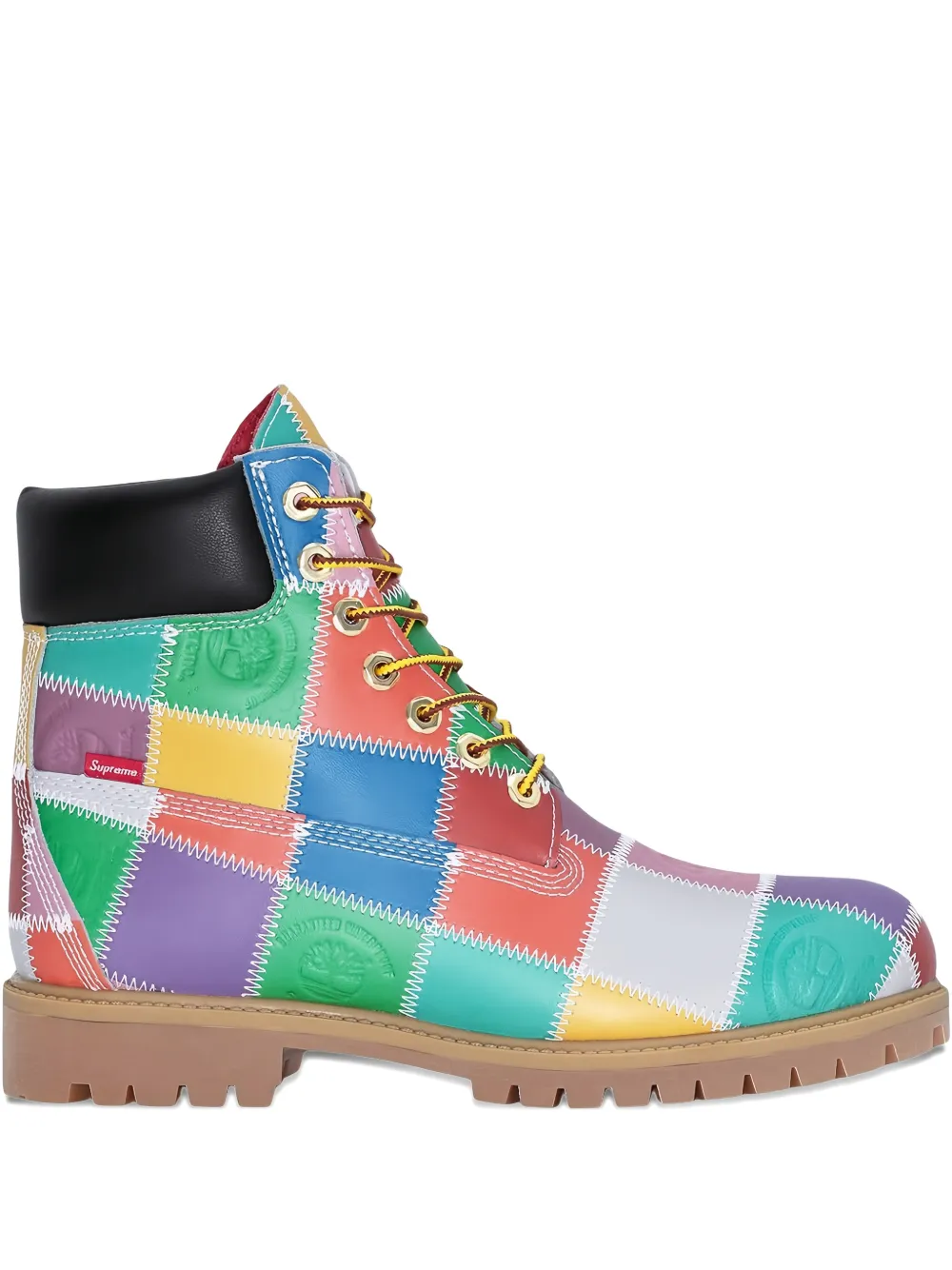 Timberland patchwork boots | Blue | Image 1