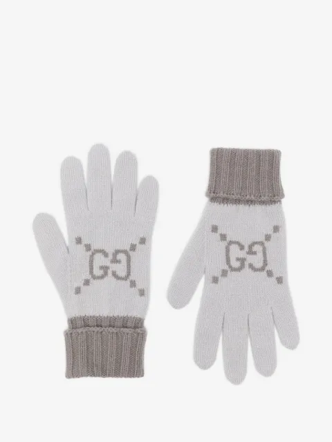Gucci logo gloves