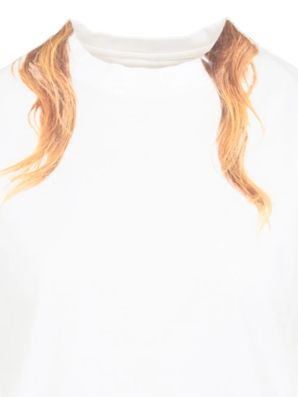 MM6 Maison Margiela T-shirt met ronde hals Wit