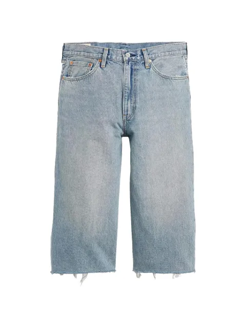 Levi's 478™ Baggy Capri frayed shorts