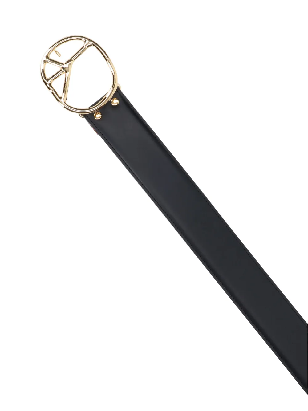 Needles Peace-buckle Belt In Black
