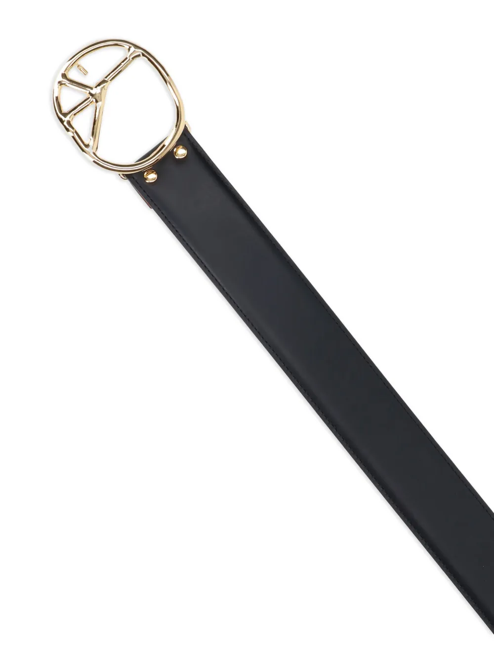  Needles Peace-buckle Belt - Black 