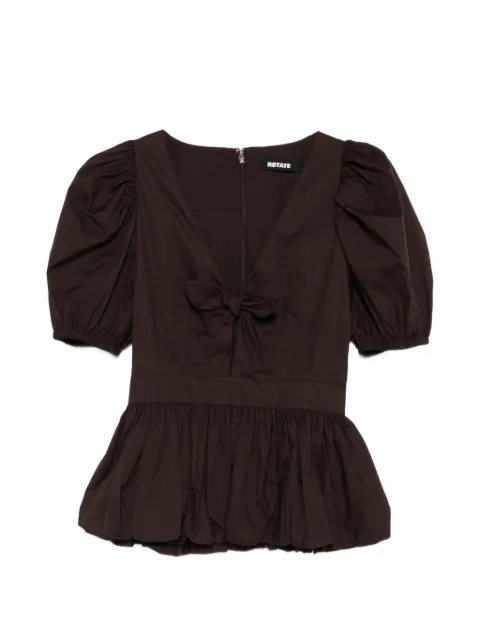 ROTATE BIRGER CHRISTENSEN puff-sleeve top
