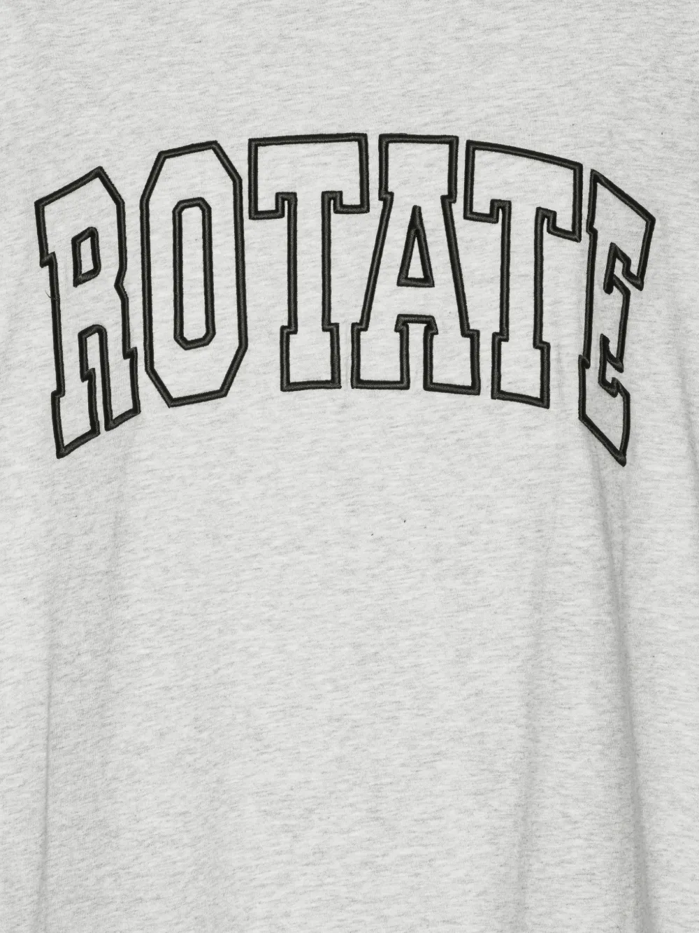 ROTATE BIRGER CHRISTENSEN T-shirt met lange mouwen Grijs