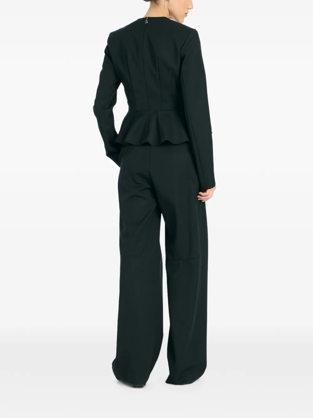  Rotate Birger Christensen Long-sleeve Blouse - Black 