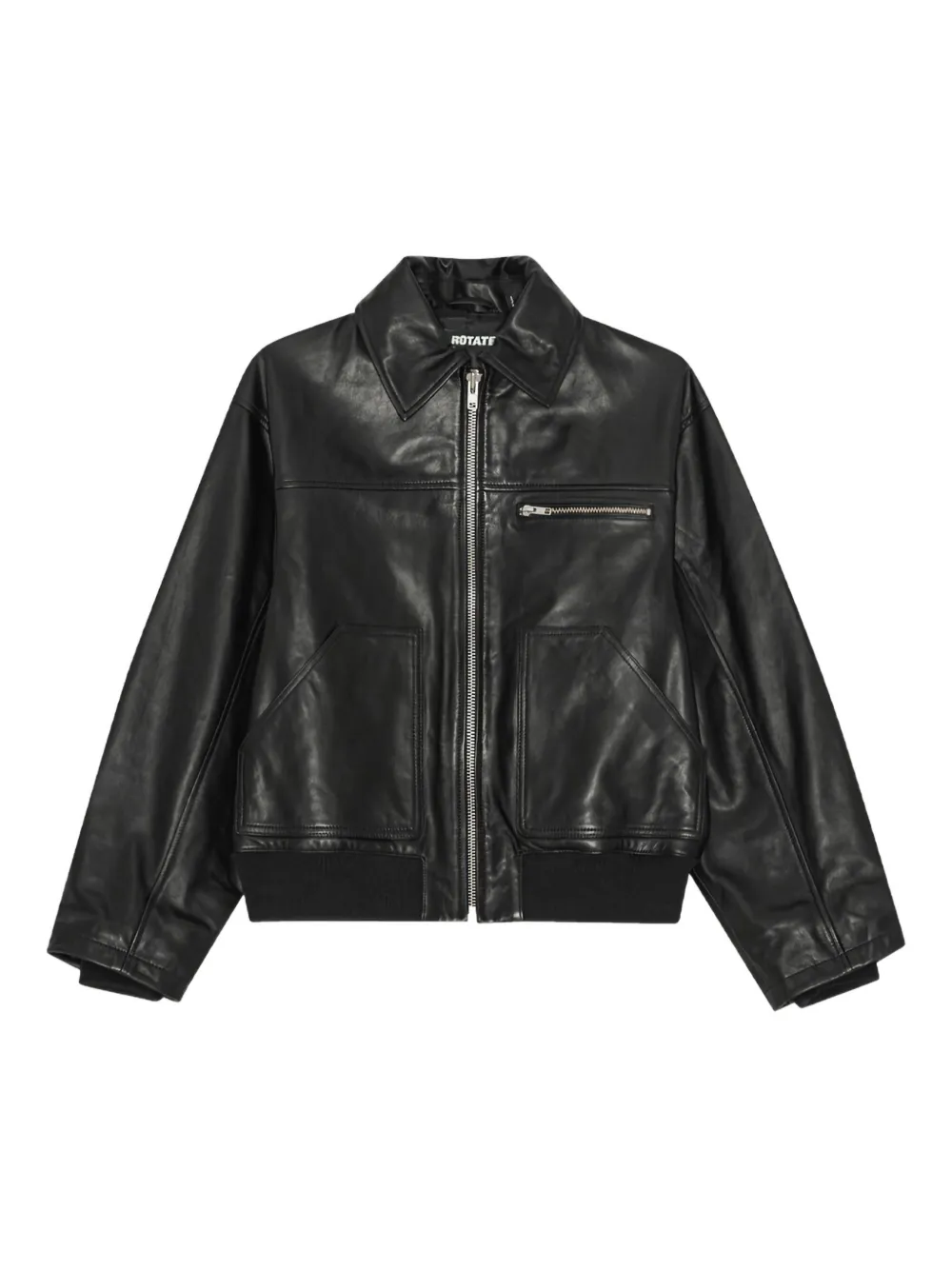 ROTATE BIRGER CHRISTENSEN Bomber con zip - Nero