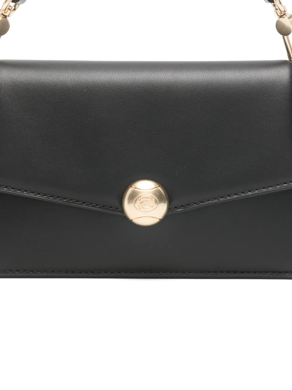 Lacoste Mini-tas met draaislot Zwart