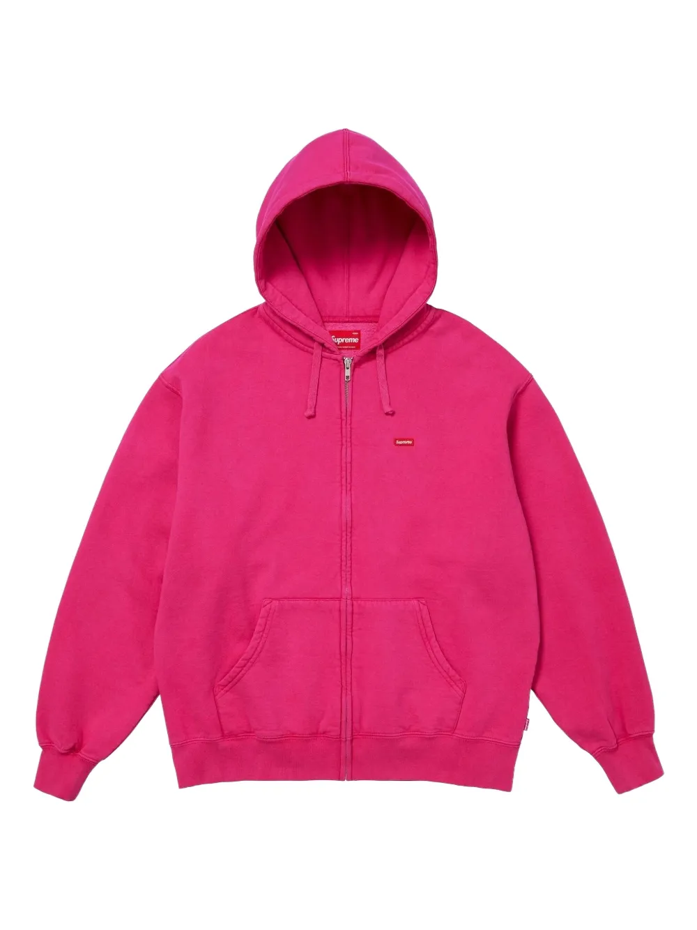Supreme zip-up hoodie - Rosa