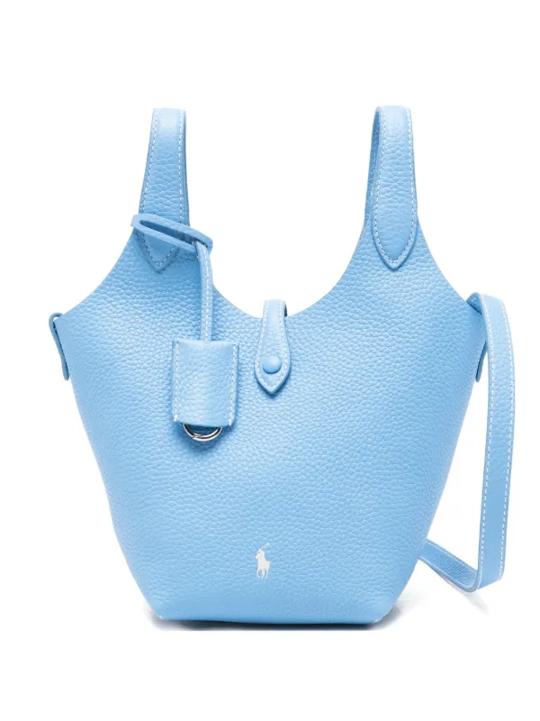 Polo Ralph Lauren Polo Play レザーショルダーバッグ S | ブルー