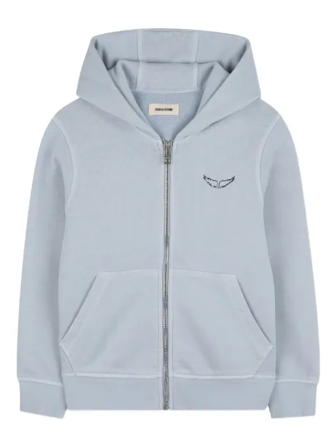 Zadig & Voltaire Kids hoodie con cierre
