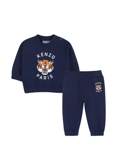 Kenzo Kids graphic-print tracksuit set