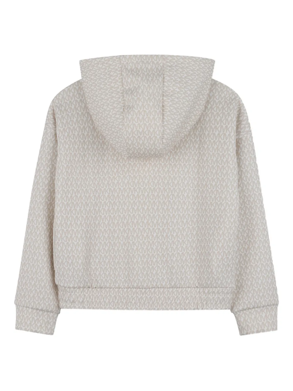 Michael Kors Kids Hoodie met logo Beige