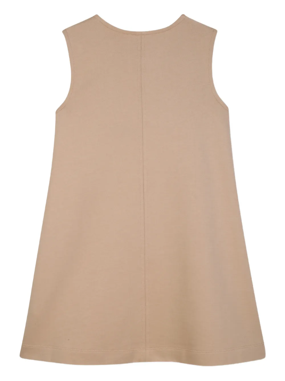 Logo-Plaque Dress