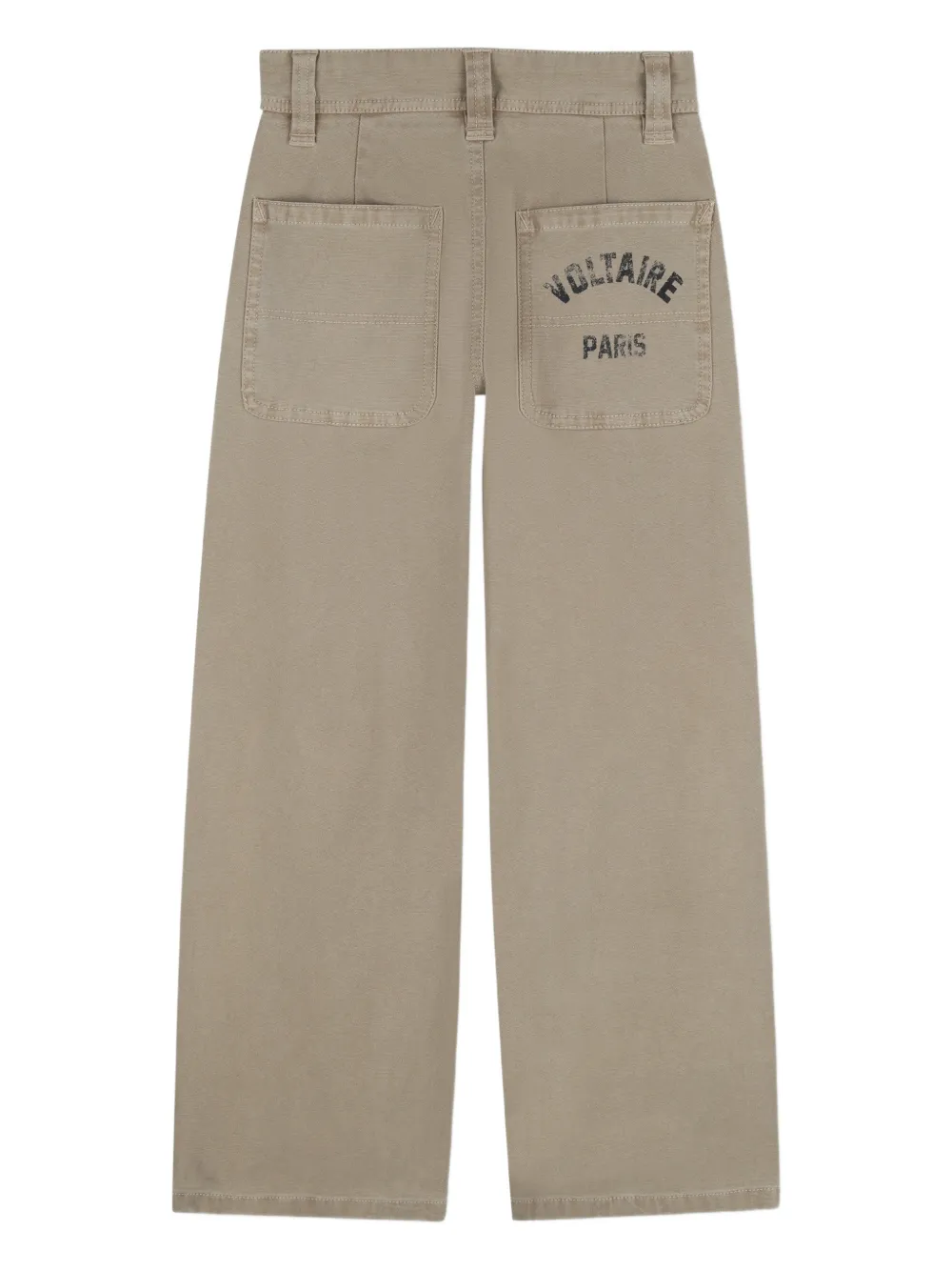 Zadig & Voltaire Kids Broek met beige