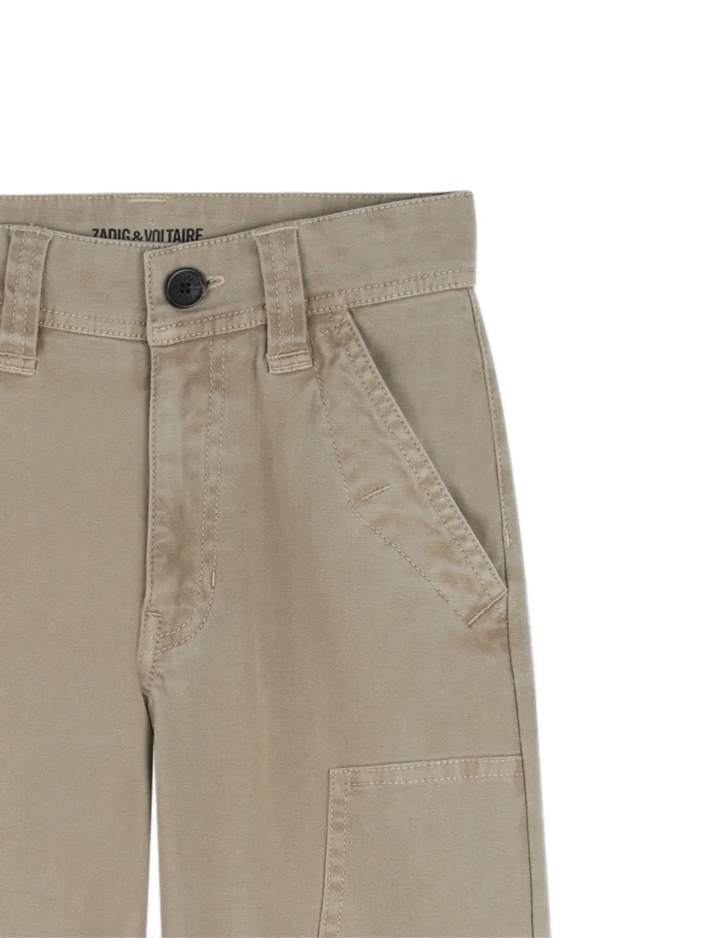 Zadig & Voltaire Kids Broek met beige