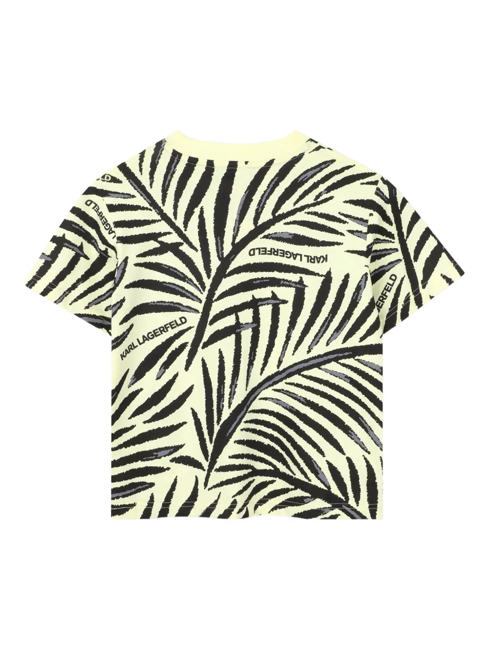  Karl Lagerfeld Kids Printed T-shirt - Yellow 