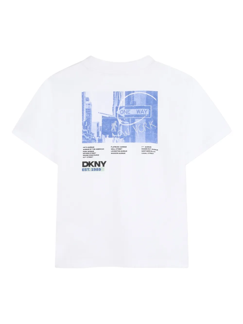 Dkny Kids T-shirt met print Wit